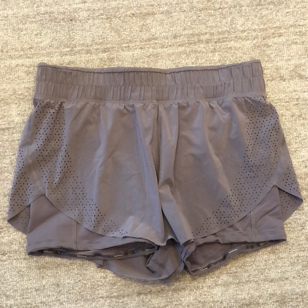 Graphite Purple Lululemon Shorts Size 10.
